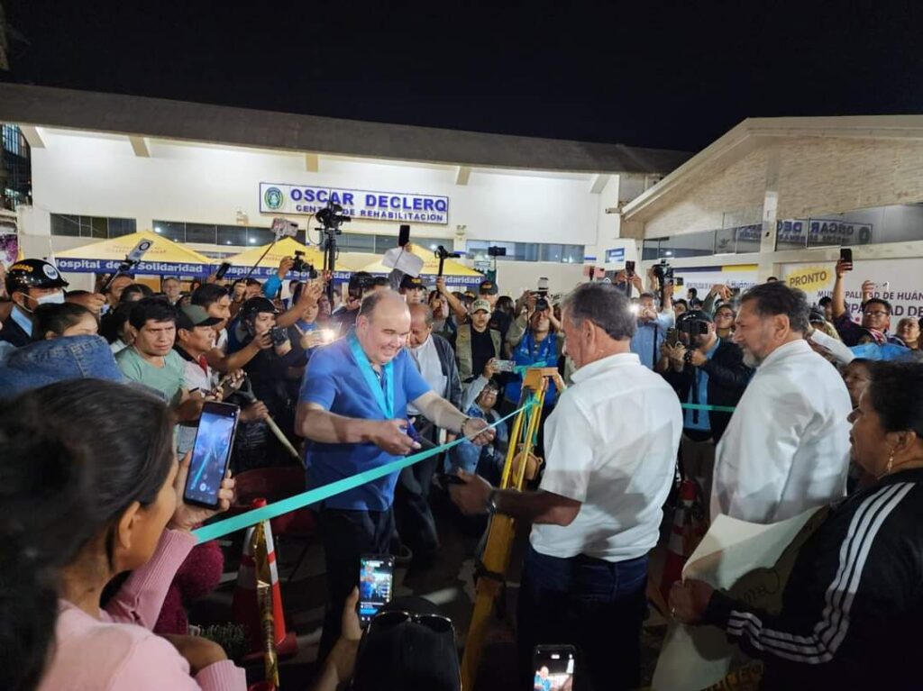 RAFAEL LÓPEZ ALIAGA CONSTRUIRÁ HOSPITAL DE LA SOLIDARIDAD EN HUÁNUCO