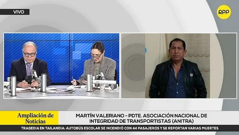 Transportistas no pararán el 3 de octubre, pero advierten que habrá paro nacional si no se deroga ley de crimen organizado